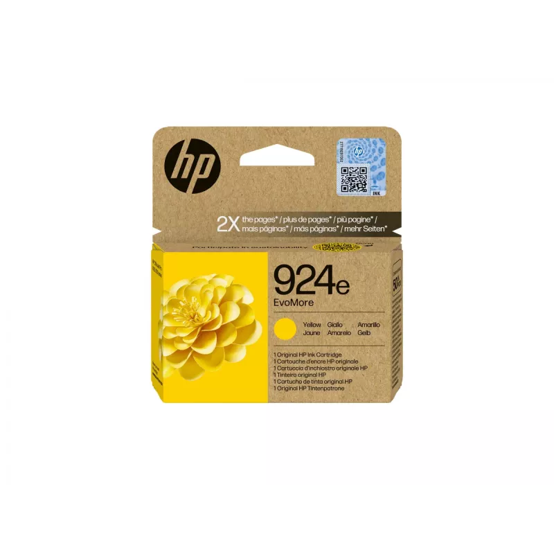 HP 924e EvoMore geel originele printercartridge