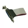 LowProfile-slotkabel Exsys EX-K41005 25-pins parallel 30 cm