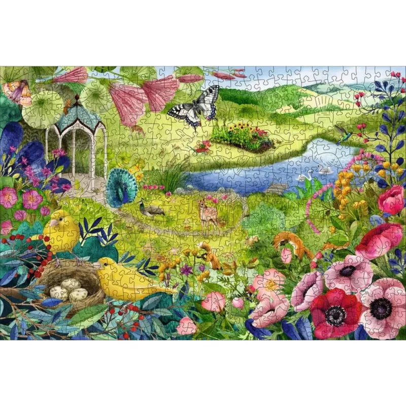 Houten puzzel Wilder Garten (505 stukjes)