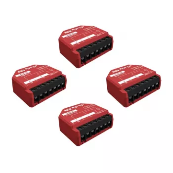 Shelly 1PM Gen3 set van 4 controller WiFi/Bluetooth