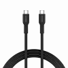CANYON kabel OnWire 60CL C-C 60W COLOR gevlochten 1m zwart