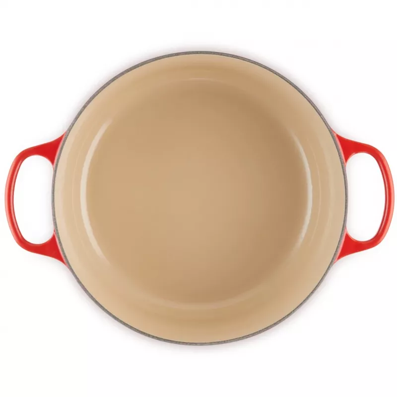 Le Creuset Signature 6,7 L rond rood
