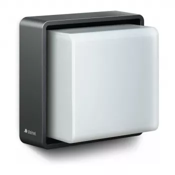 Buitenwandlamp Steinel L 845 SC, LED niet vervangbaar 9 W, antraciet, aluminium/kunststof, 160°/5 m