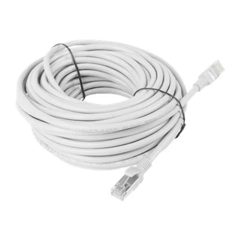LANBERG Cat5e U/UTP RJ-45 patchkabel PCU5-10CC-1500-S, 15 m, grijs, CCA, 26 AWG, 100 MHz
