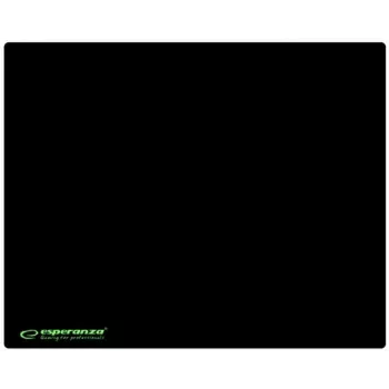 Gaming-muismat ESPERANZA EGP102K — rubber, 300×240 mm, 3 mm dik, antislip, zwart