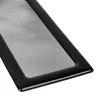 Demciflex stoffilter 260 mm x 80 mm - zwart/zwart
