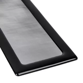 Demciflex stoffilter 260 mm x 80 mm - zwart/zwart