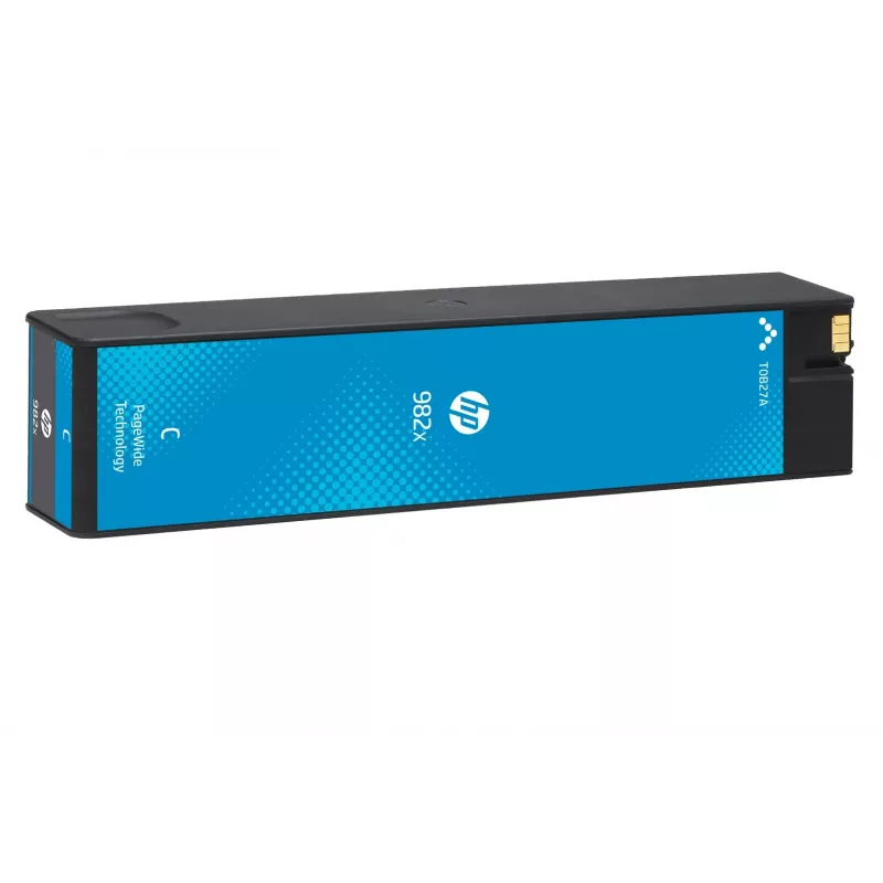 HP 982X hoge capaciteit cyaan originele PageWide cartridge, cyaan, 1 stuk, 16000 pagina's