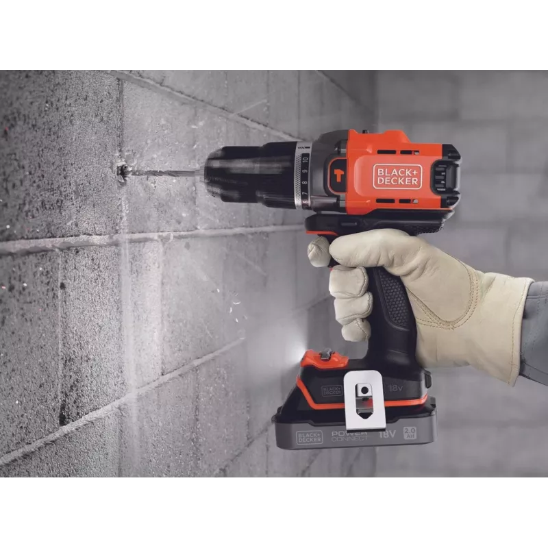 18V BCD383D2TA BLACK+DECKER accuboormachine