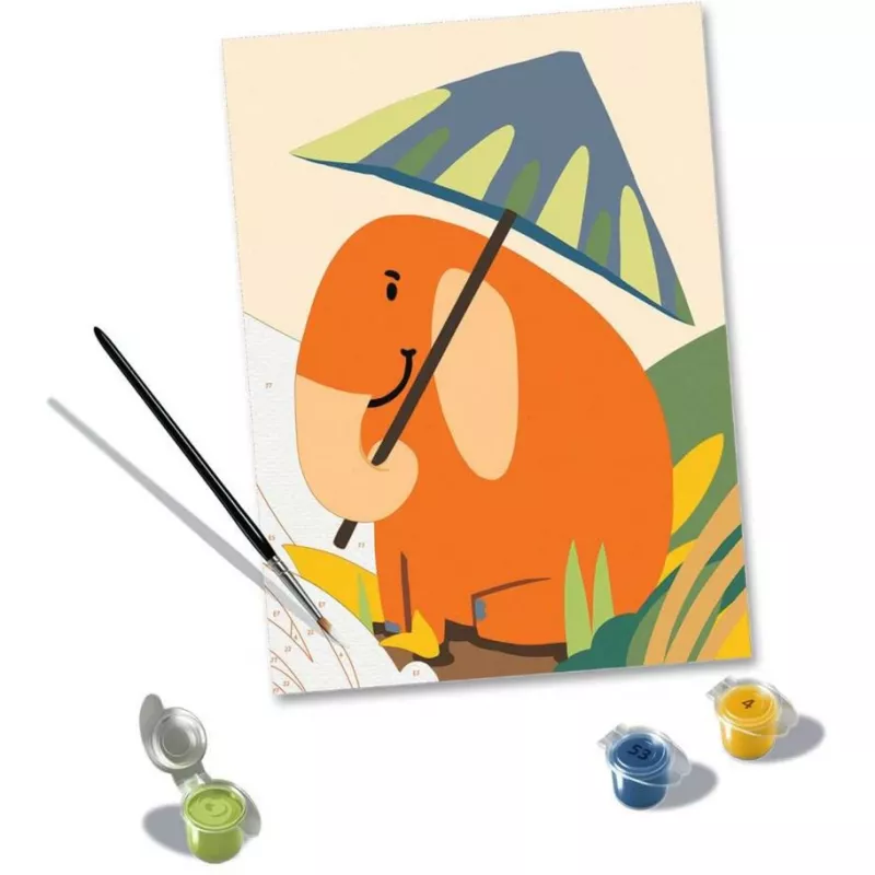 Kleurset Ravensburger CreArt Hallo Olifant – creatieve kleurset voor kinderen