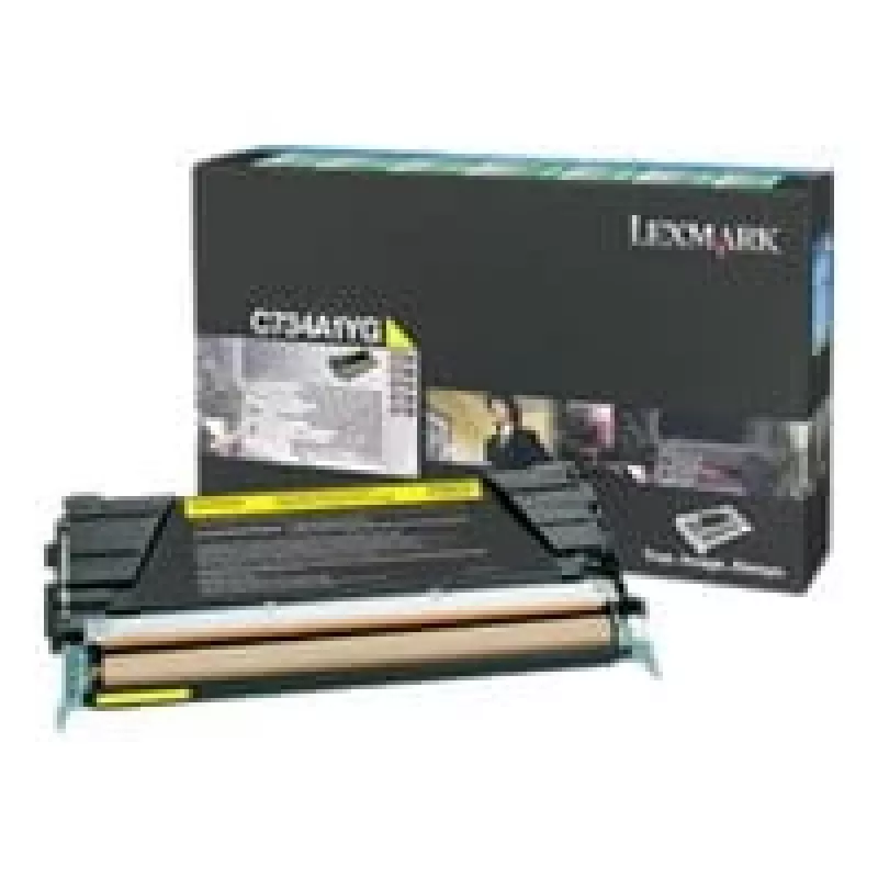 Lexmark - tonerpatroon - 1 x geel - 6000 pagina's - LRP / LCCP (C734A1YG)