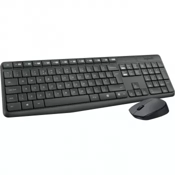 Logitech MK235 - toetsenbord-muisset - draadloos