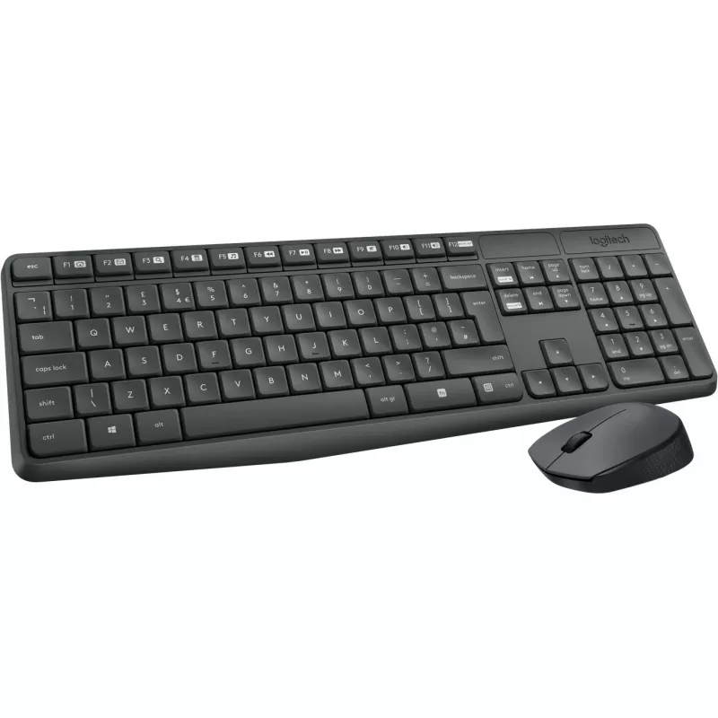 Logitech MK235 - toetsenbord-muisset - draadloos