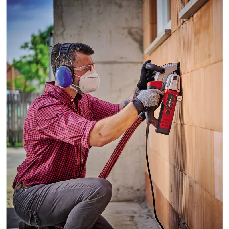 Muurfrees TE-MA 1500 (rood/zwart, 1.500 watt)