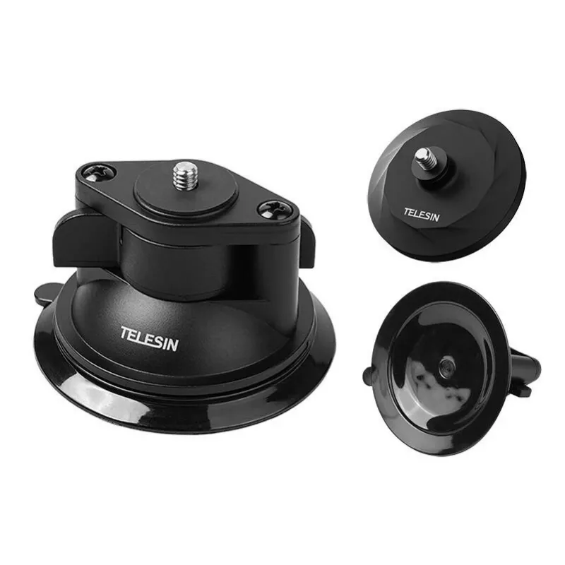 Magneetvoet- en zuignapvoet-set Telesin MAG-003 voor Insta360 GO 3