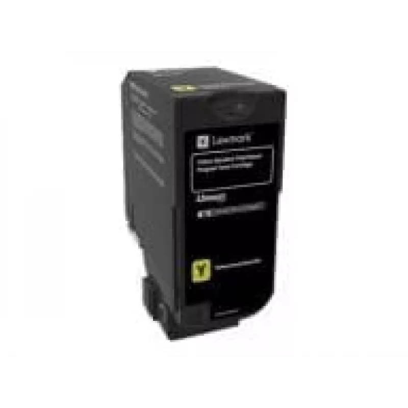 Lexmark 74C2SY0 - toner geel - voor CS720de, CS720dte, CS725de, CS725dte, CX725de, CX725dhe, CX725dthe