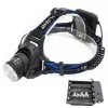 Hoofdlamp ESPERANZA EOT005 — LED Cree T6, 3W, 600 lm, AA x2, aluminium behuizing, waterdicht, schokbestendig, verstelbare hoofdband