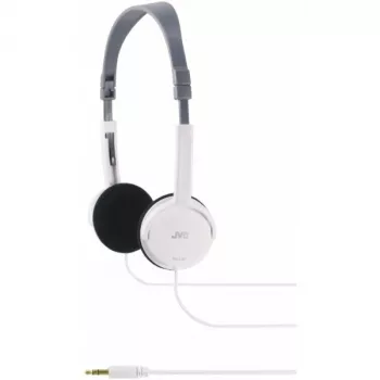 JVC HA-L50W lichtgewicht (wit) hoofdtelefoon bedraad muziek