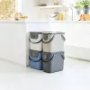 Rotho Albula afvalscheidingsbak, 25 l, blauw