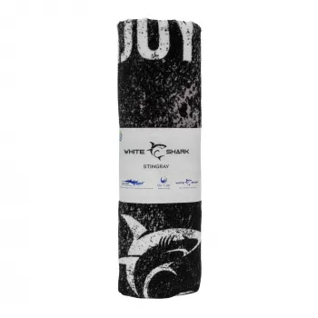Handdoek White Shark TW-01 Stingray sneldrogende lichtgewicht microvezel-strandhanddoek, compact