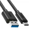 UNITEK Y-C474BK USB-kabel USB 3.2 Gen 1 (3.1 Gen 1) 1 m USB A USB C zwart