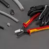 Kabelschaar Knipex 95 18 225 VDE, geïsoleerde grepen, lengte 225 mm