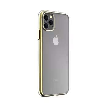 Hoesje hardcase Devia Glimmer Serie voor iPhone 11 Pro — goud, PC-behuizing
