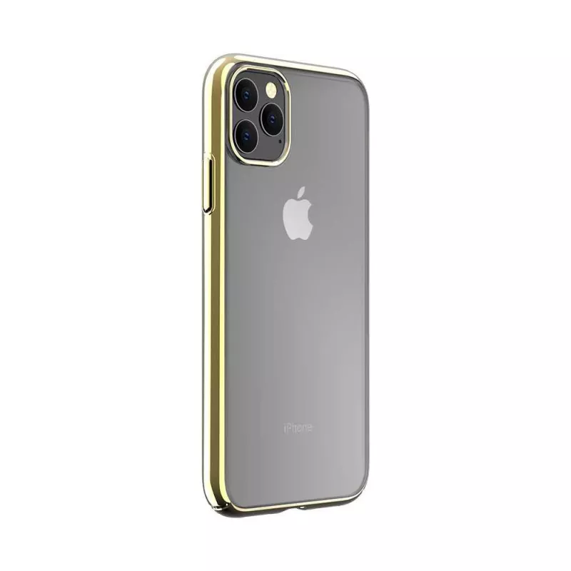 Hoesje hardcase Devia Glimmer Serie voor iPhone 11 Pro — goud, PC-behuizing