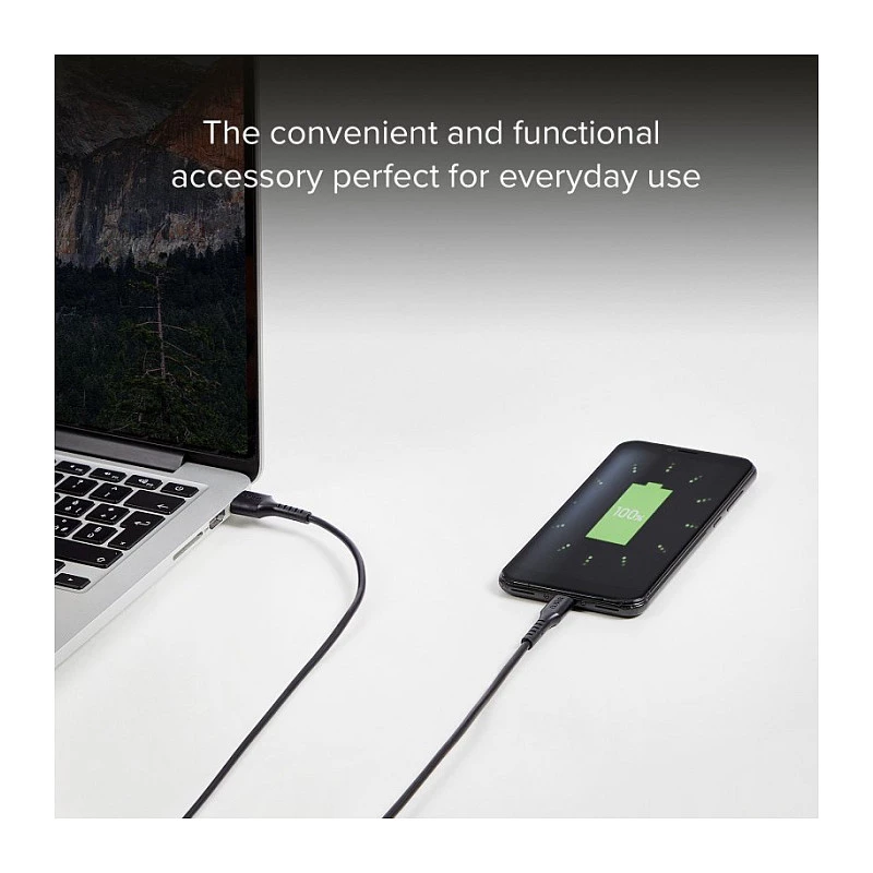 SBS TECABLEMICRO2K 2 m USB A Micro-USB B male male zwart USB-kabel (TEKabelMICRO2K)