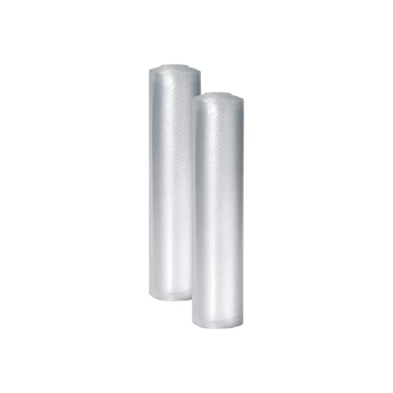 Caso 01222 vacuümfolierollen, 2 x 30 x 600 cm, geribbeld