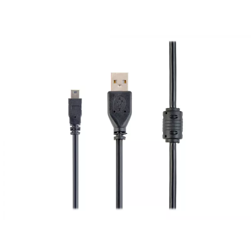 Gembird 1,8 m USB 2.0 A/mini-USB 1,8 m USB A mini-USB B zwart (CCF-USB2-AM5P-6)