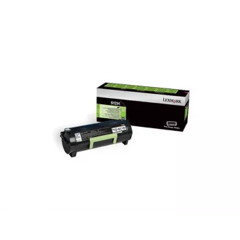 Lexmark 512HE tonercartridge 1 st. origineel zwart