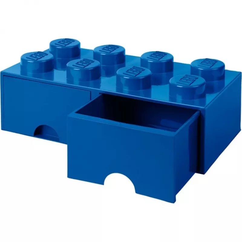 Copenhagen R.C. LEGO stenen-opbergbox 8 blauw | RC40061731
