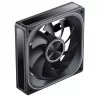 120mm ARGB PWM-behuizingsventilator Jonsbo ZA-120 zwart, model ZA-120B