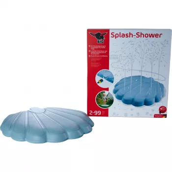 Splash shower lichtblauw Op water werkend speelgoed