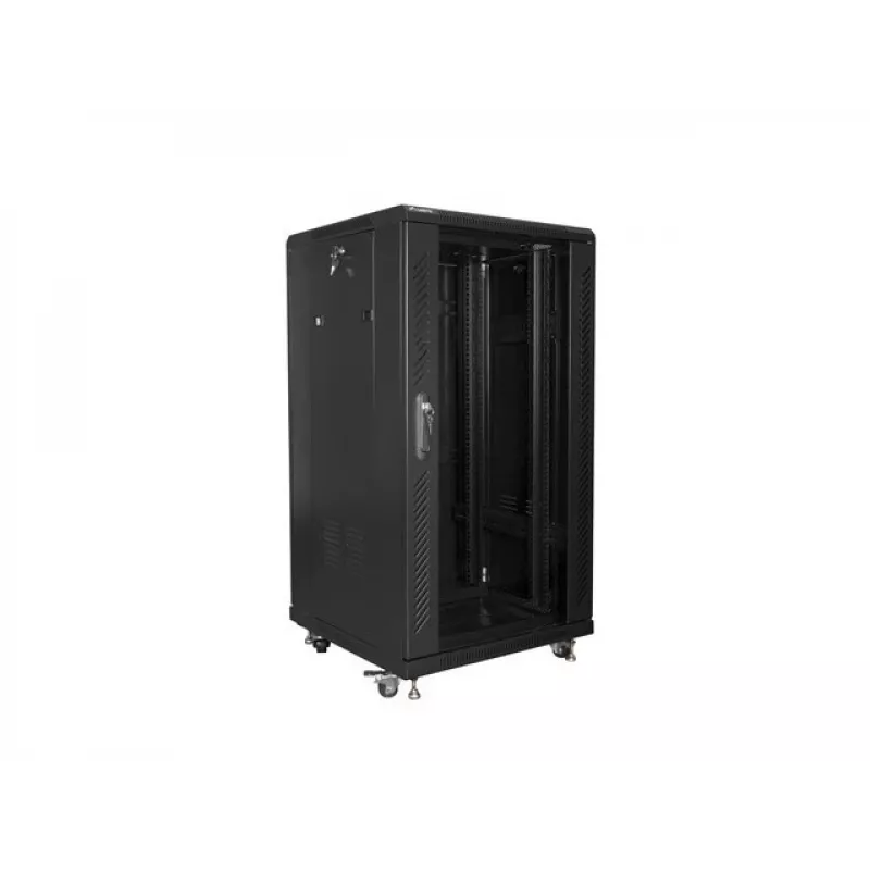 Lanberg FF01-6622-12B rackkast 22U vrijstaand zwart