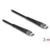 USB-kabel DeLOCK 81126 USB 2.0 3m USB C zwart