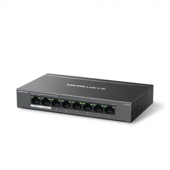 Mercusys MS108GP 8-poorts Gigabit desktop switch met 7 PoE-poorten