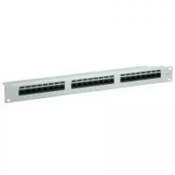 Patchpanel VALUE Cat.6/Class E 24 poorten UTP lichtgrijs