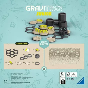 GraviTrax Junior uitbreiding Meerdere trajecten, baan