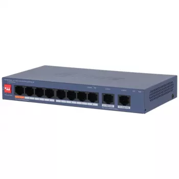 PoE-switch CS4010-8ET2GT-60 8-poorts Dahua