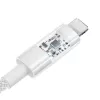 Baseus Gem USB-naar-IP 2.4A snellaadkabel 2 m Wit