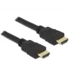 HDMI-kabel DeLOCK 84752 1m Type-A stekker naar stekker zwart
