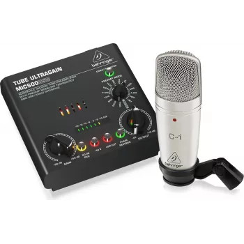 Microfoon Behringer Voice Studio - opname- en podcastingkit