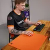 Fnatic DASH2 MAX gaming-muismat oranje