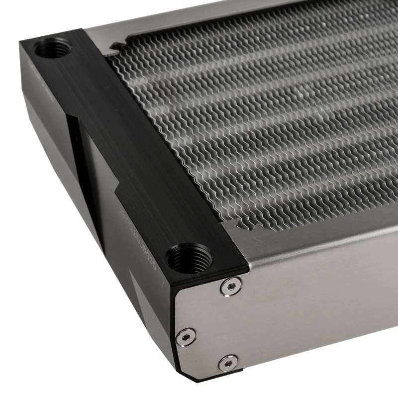 Radiator Aqua-Computer airplex radical 2/480 — aluminium/koper/roestvrij staal, 520×140×40 mm