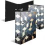 HERMA 7056 ordner A4 karton blauw - goud (7056)