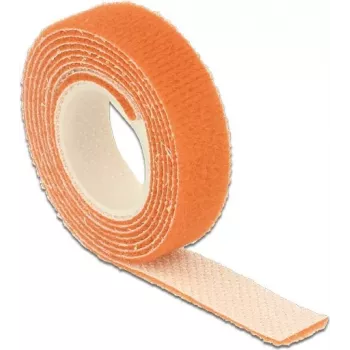 Klittenband DeLOCK 18741 oranje 1 stuk