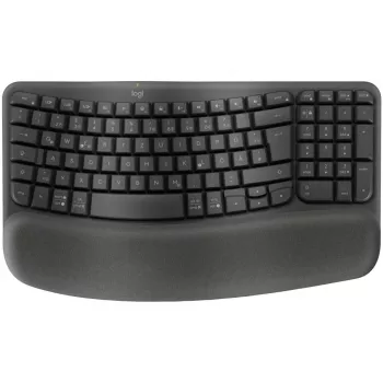 Logitech Wave Keys toetsenbord office RF Wireless + Bluetooth QWERTZ grafiet