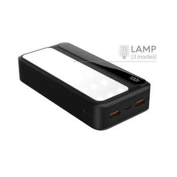 Draagbare powerbank P20 LCDPD LAMP 20000mAh